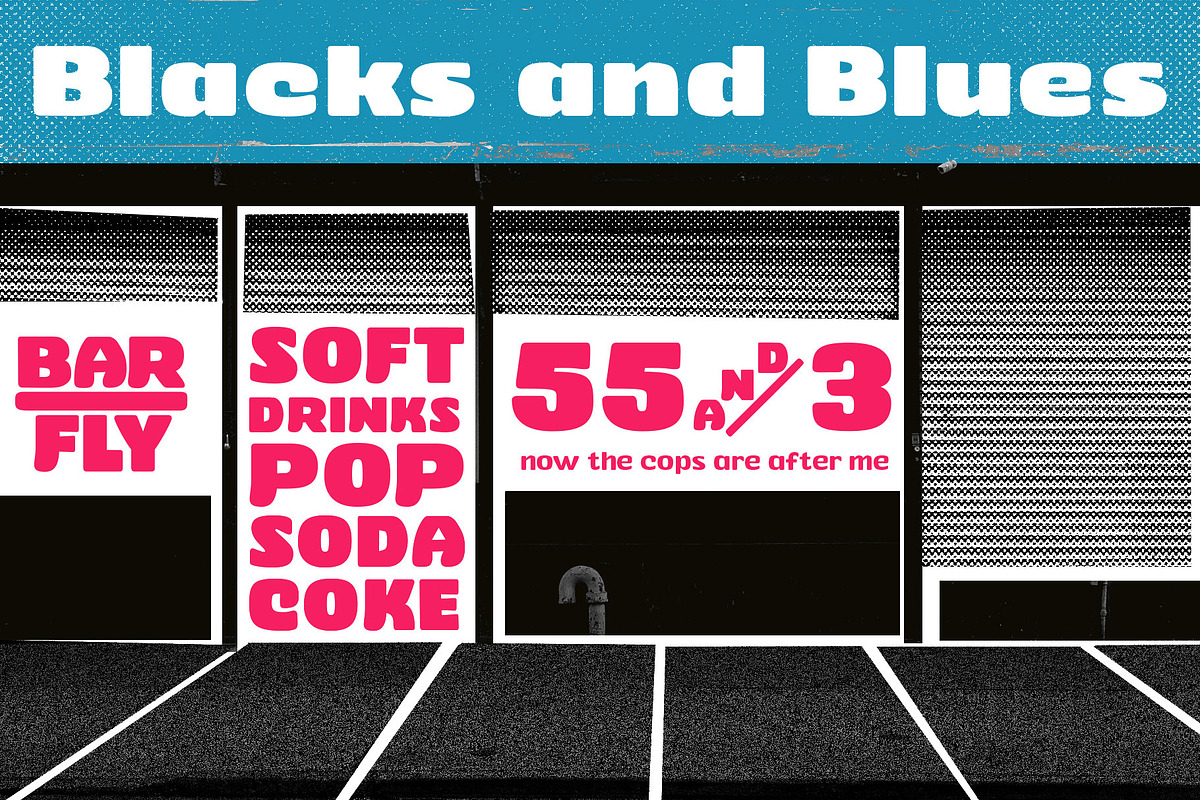 Stubby Ultrabold, a Font by Tipos Pereira (Photo 10 of 11)