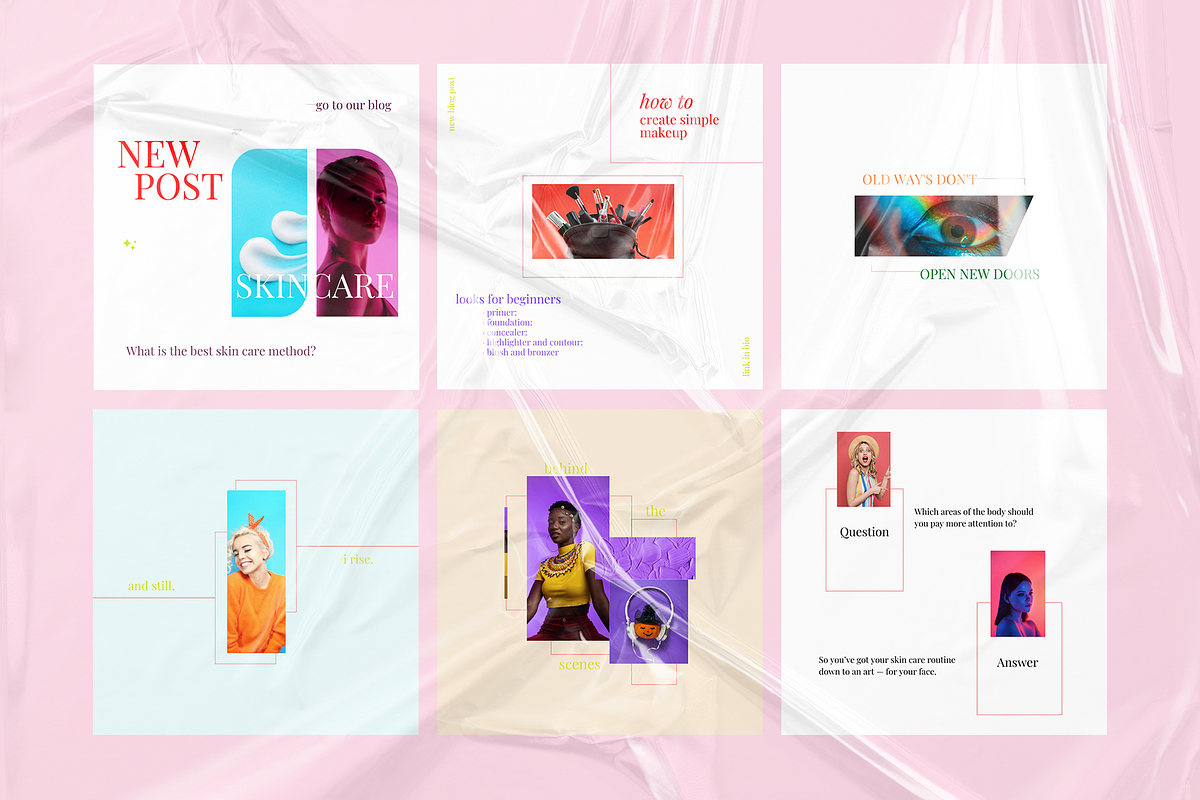 Instagram Engagement Template CANVA, a Social Media Template by goodesign (Photo 6 of 11)