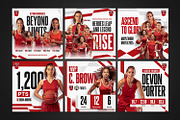 Basketball Instagram Templates, a Social Media Template by Bornx Design (Thumbnail 4 of 6)