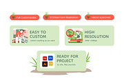 Urban Farm Activity, an Object Illustration by Loin Studio (Thumbnail 3 of 3)