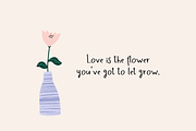 Secret Garden, a Handwritten Font by Sofia Skoog (Thumbnail 2 of 7)