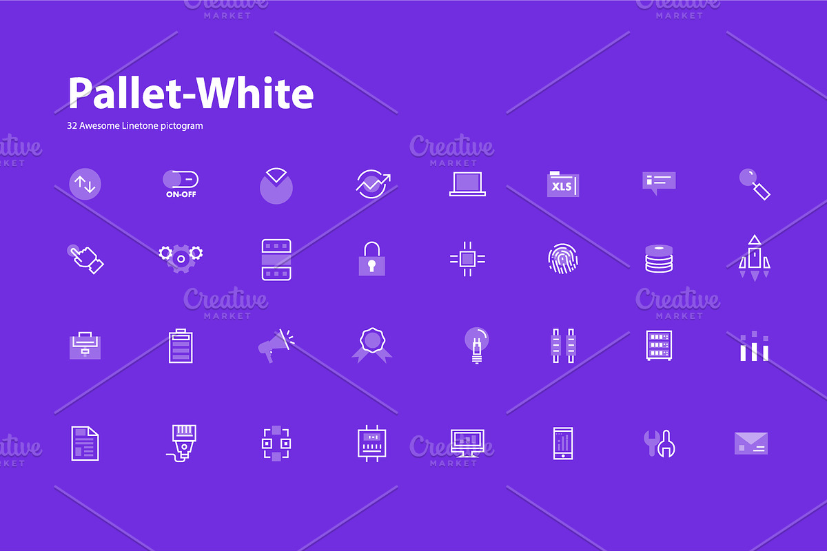DataBase Icons Pallet, an Outline Icon by Vladimir Vihrev (Photo 3 of 3)
