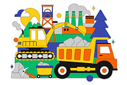 10 Mining Company Illustration, a Work Illustration by denayunebgt (Thumbnail 3 of 4)
