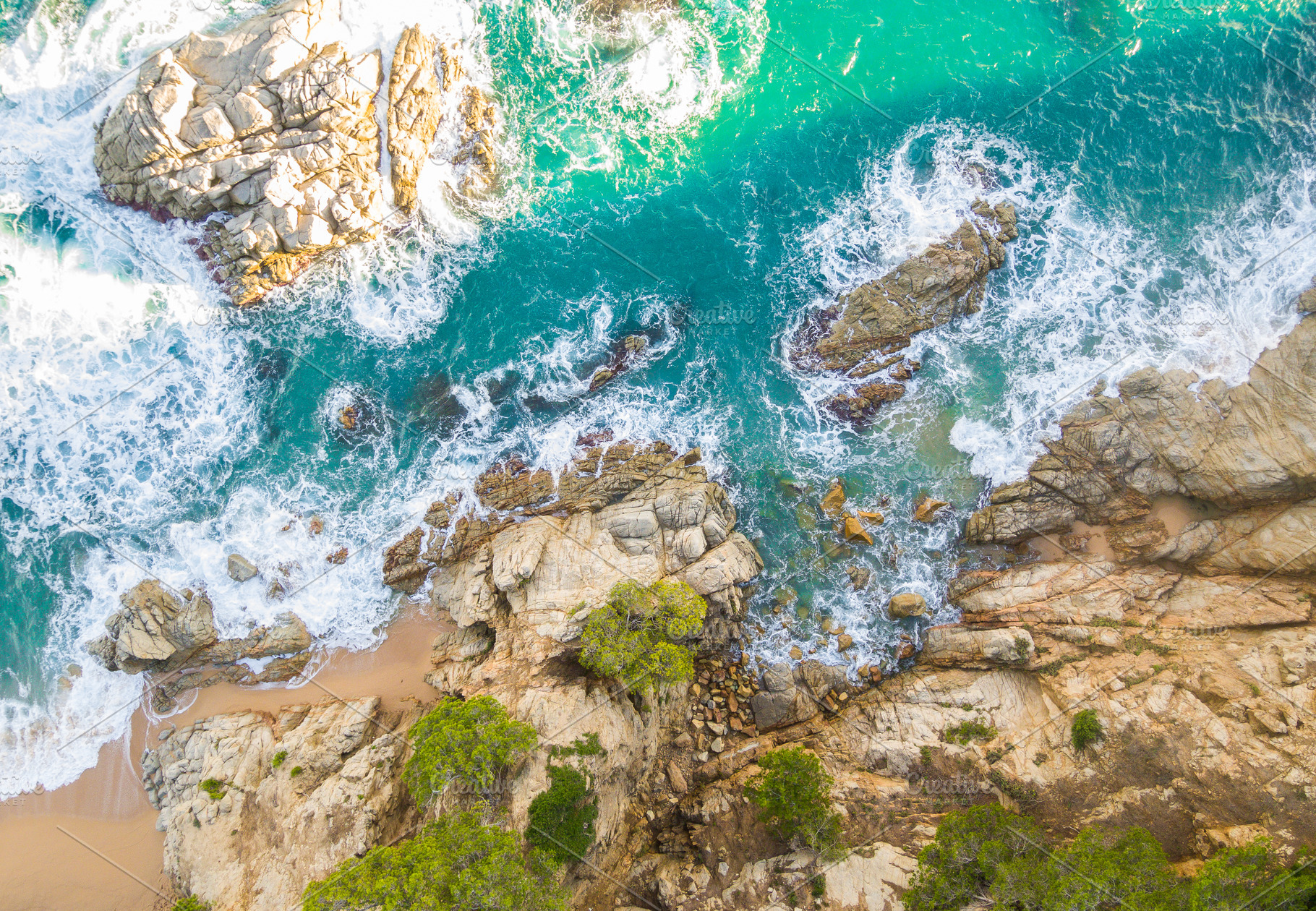 Aerial view landscape drone containing aerial, background, and bay, a Nature Photo by expressiovisual