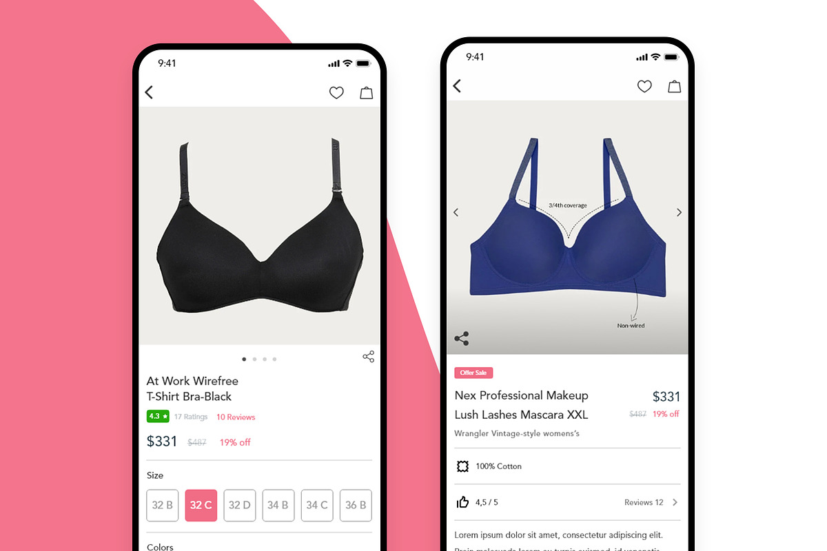 Care me - Lingeries Ecommerce UI Kit, an UI Kit Template by SyalUIUX (Photo 11 of 12)