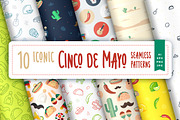 Iconic Cinco deMayo Seamless Pattern, a Pattern Graphic by oelhoem (Thumbnail 1 of 5)