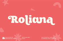 Roliana - Serif Retro Display Font
