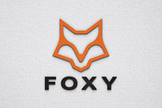 Fox Foxy Animal Head Mascot Logo, a Branding & Logo Template by jongcreative (Thumbnail 1 of 3)