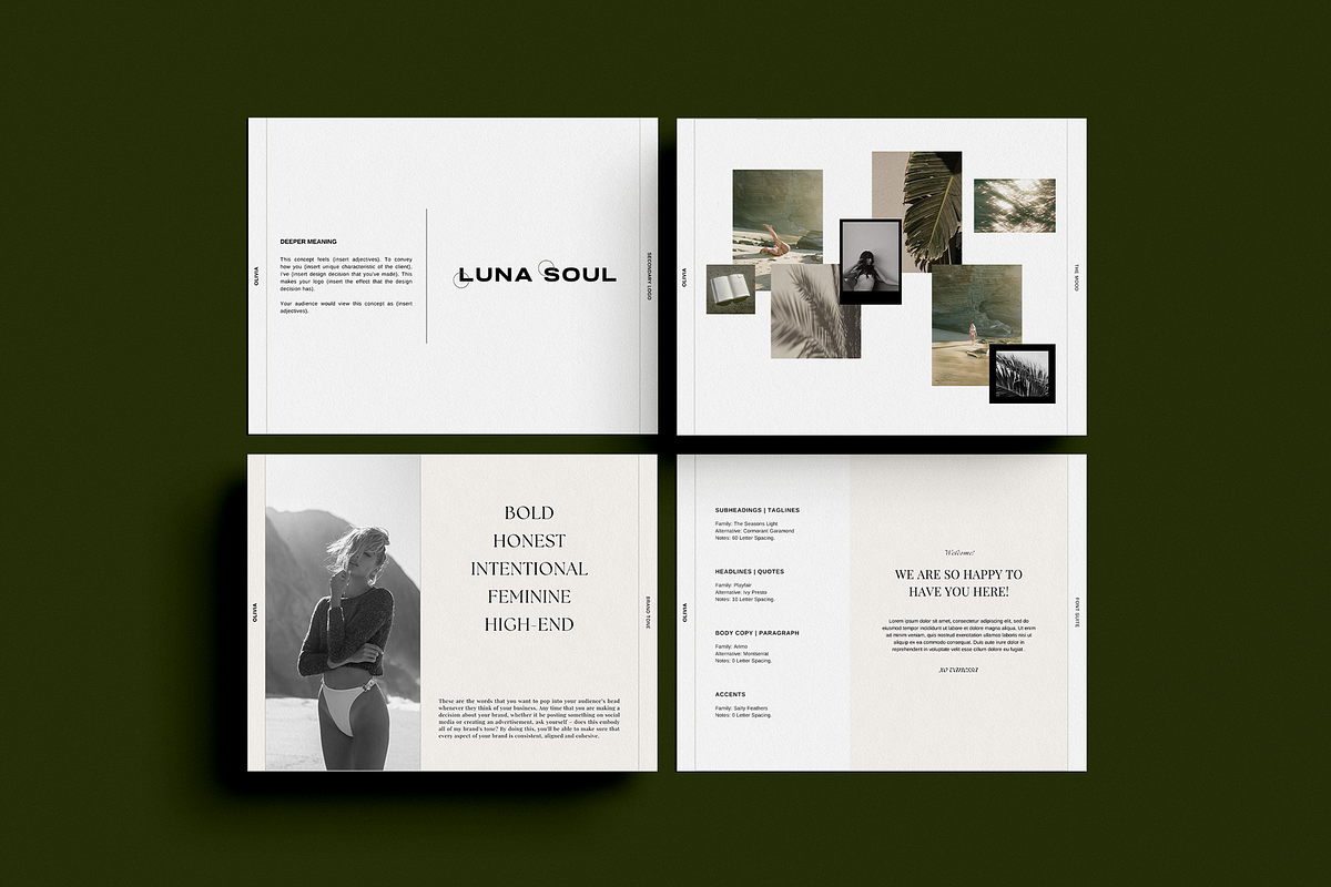 Olivia | Brand Presentation CANVA, a Presentation Template by Luna Soul Design (Photo 7 of 7)