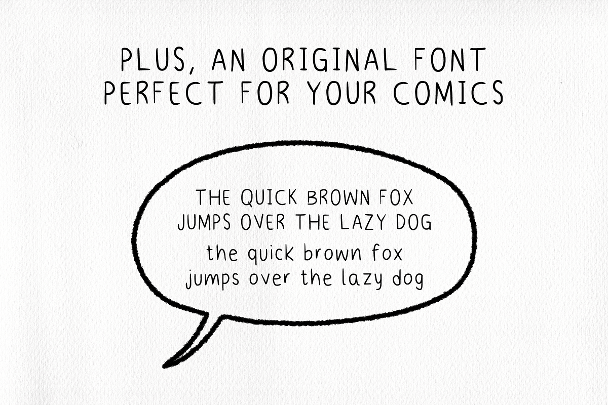 Comic Toolkit, a Social Media Template by Iris Atelier (Photo 8 of 9)