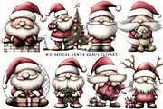 Whimsical Santa Claus Clipart, an Illustration by OK Design (Thumbnail 2 of 6)