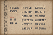 Ruins, a Slab Serif Font by Foundry73 (Thumbnail 5 of 6)