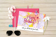 Watercolor texture on crumpled paper, a Texture Graphic by antuanetto (Thumbnail 3 of 6)