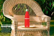 Milk Bottle Tumbler Mockup Arbor, a Cups & Container Mockup by Banana Mockups (Thumbnail 3 of 6)
