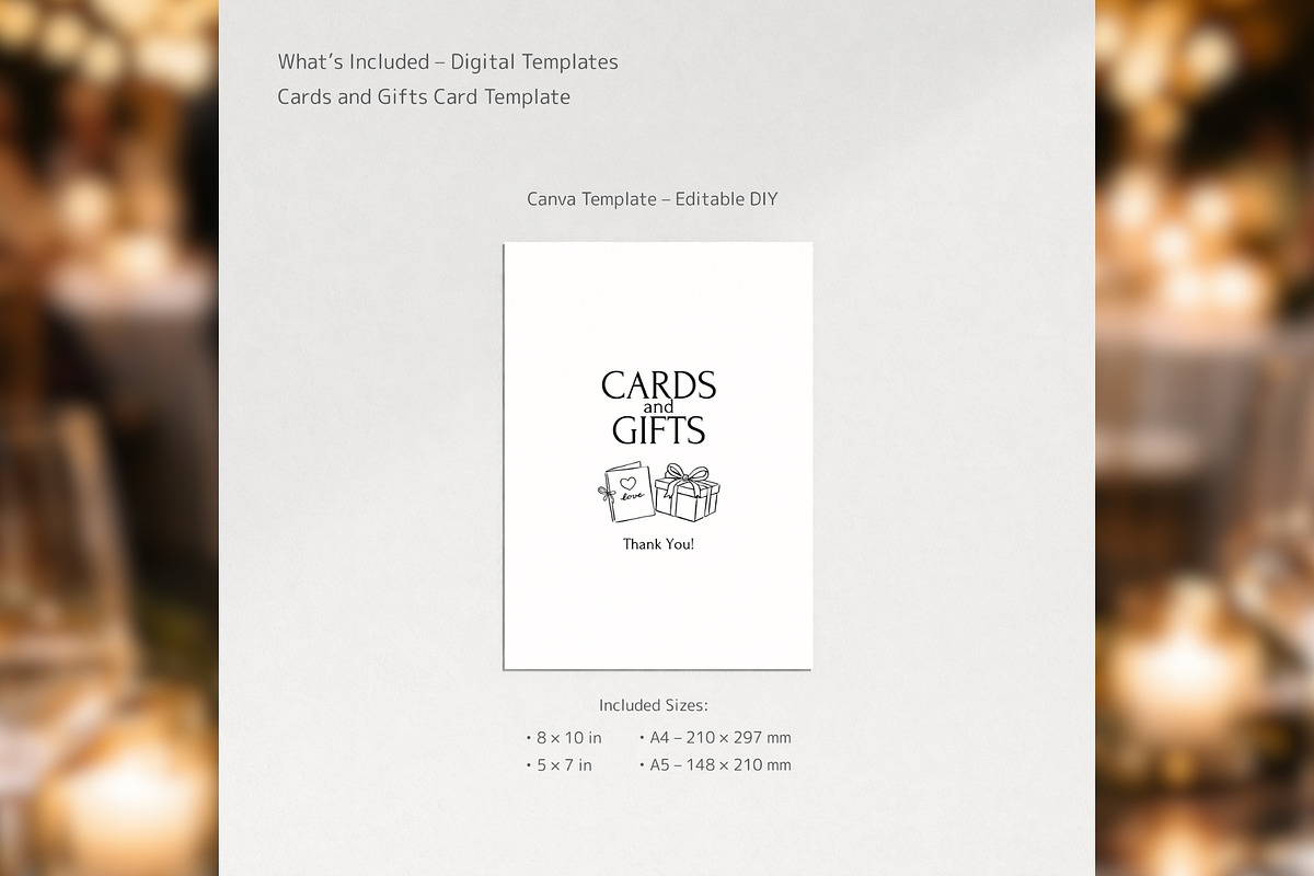 Luxury Cards and Gifts Canva bd004, a Card Template by TyphoonStudio (Photo 2 of 8)