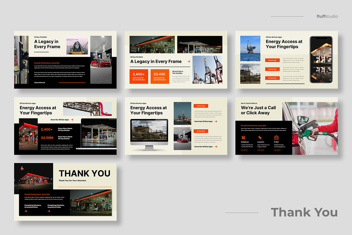Oil & Gas Keynote Template, a Presentation Template by fluffstudio (Photo 4 of 4)