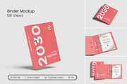 High Quality Binder Mockup, a Merchandise Mockup by seramoe (Thumbnail 1 of 9)