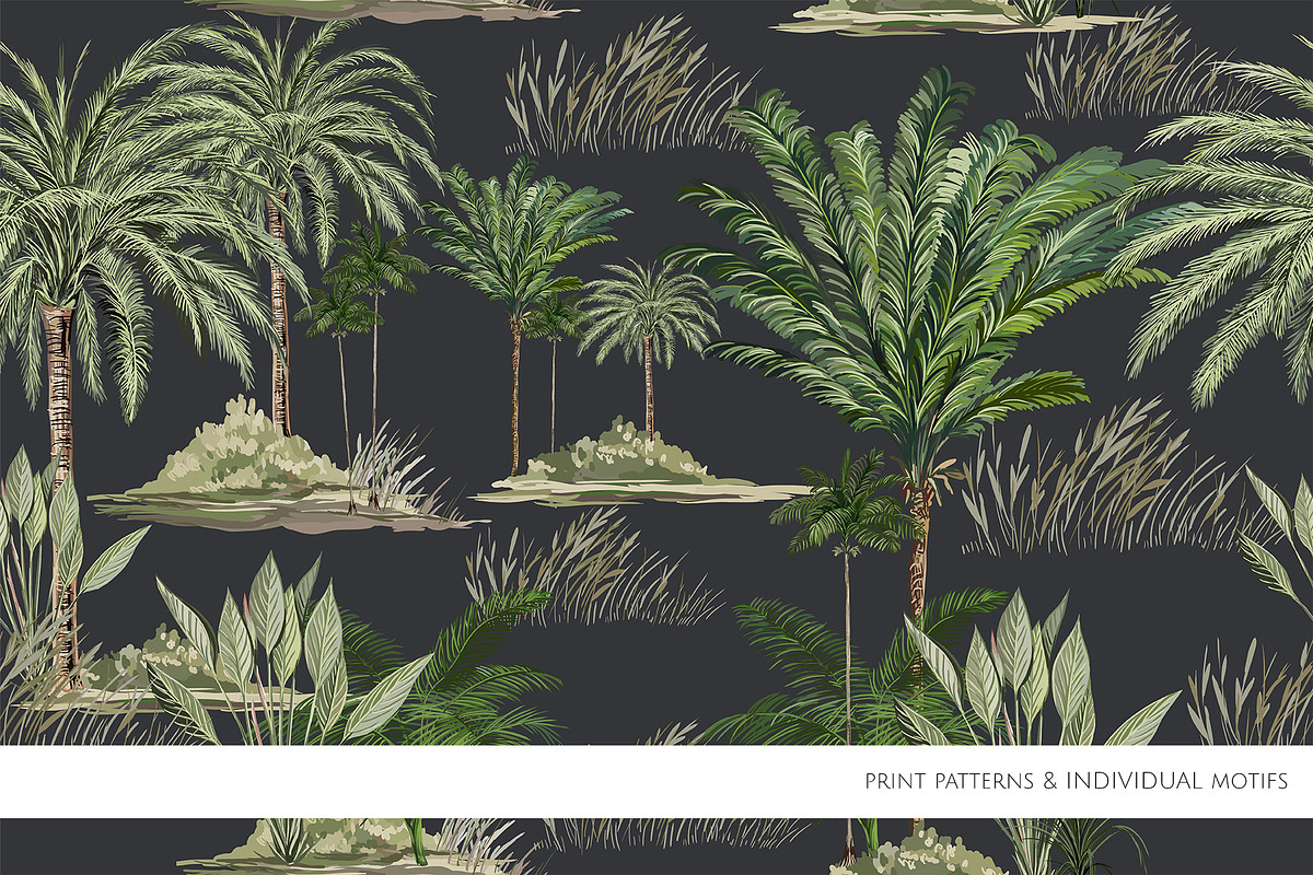 RAINFOREST, Luxury Prints!, a Pattern Graphic by HannaStudio (Photo 2 of 7)