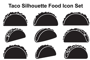 Stuffed Taco Silhouette Collection
