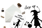 Halloween Silhouette Clipart, a Graphic by ConfettiBears (Thumbnail 2 of 4)