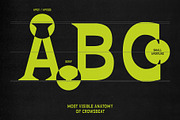 Crowsbeat – Reversed Contrast Horror, a Serif Font by Drizy (Thumbnail 4 of 10)