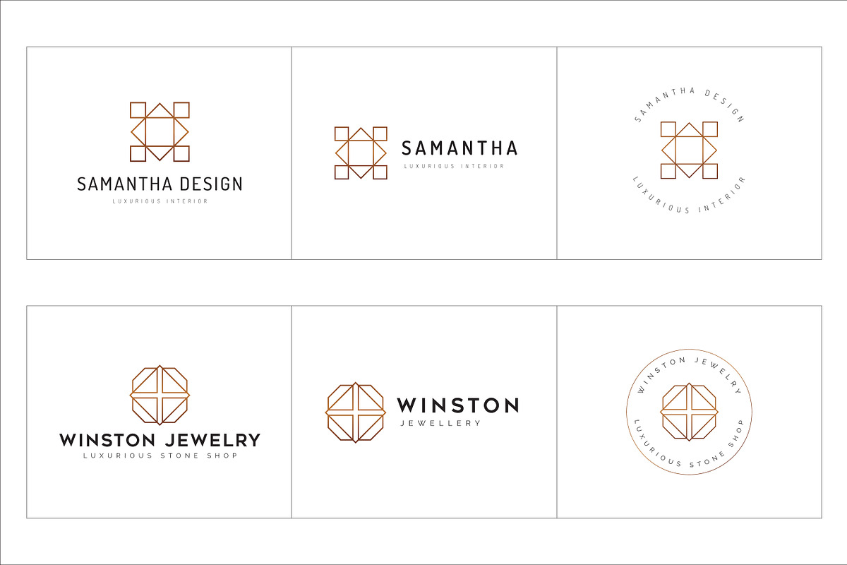 300 Geometric Premade Logo Bundle, a Branding & Logo Template by XpertgraphicD (Photo 27 of 63)