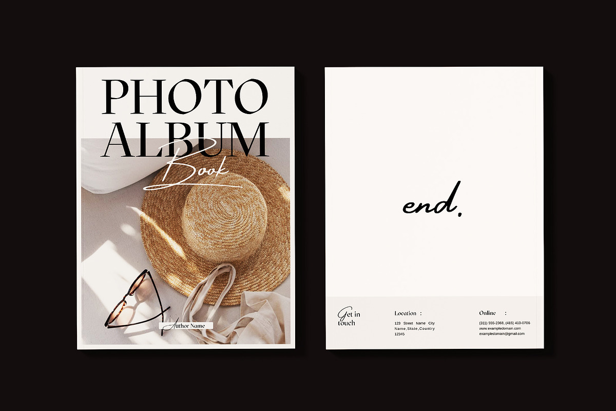 Photo Album Book Template, a Magazine Template by ArtisanaAura (Photo 12 of 14)