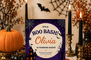 Halloween Boo Bash Invitation, an Invitation Template by Arslan (Thumbnail 4 of 5)