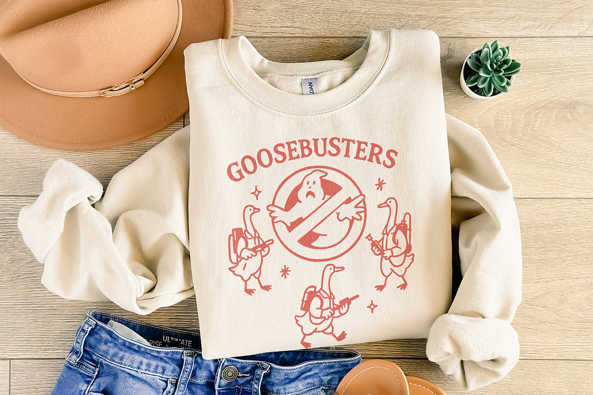 Goosebusters PNG T-Shirt Design, an Illustration by SharpMarketplace (Photo 8 of 9)