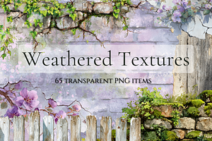 Weathered Textures Watercolor Set