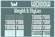 Tuning Fork font, a Font by weknow (Thumbnail 7 of 8)
