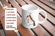 Cute Stickers For Coffee Lovers, an Illustration by tawakkultales (Thumbnail 4 of 4)
