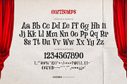 Goztbumps - Weird Bizzare Font, a Serif Font by ikiiko (Thumbnail 6 of 7)