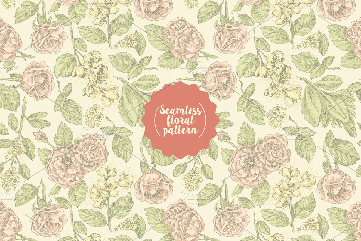 12 handsketched flower elements, a Decorative Illustration by Artha Design Studio (Photo 3 of 6)