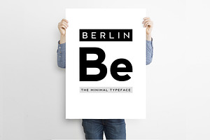 BERLIN - Minimalist Font Family