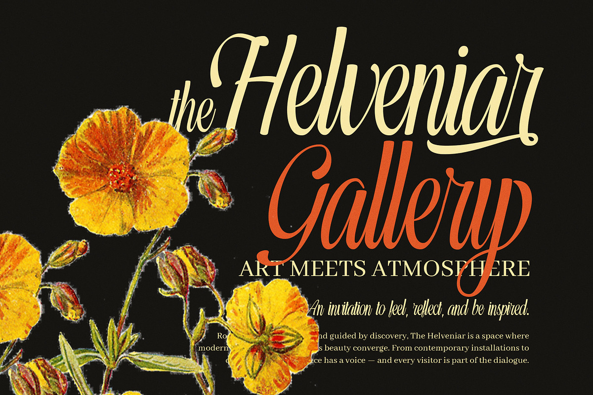 Maryllis Modern Elegant Script Font, a Script Font by Graphicxell (Photo 6 of 8)