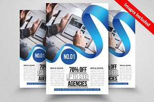 Elegant Business Flyer Template, a Flyer Template by Psd Templates