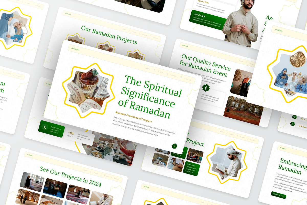 Ramadan Presentation, a Presentation Template by SquidPixey (Photo 3 of 6)