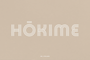 HOKIME - Zen Font With a Retro Vibe, a Sans Serif Font by ME_COLLAGE (Thumbnail 16 of 17)