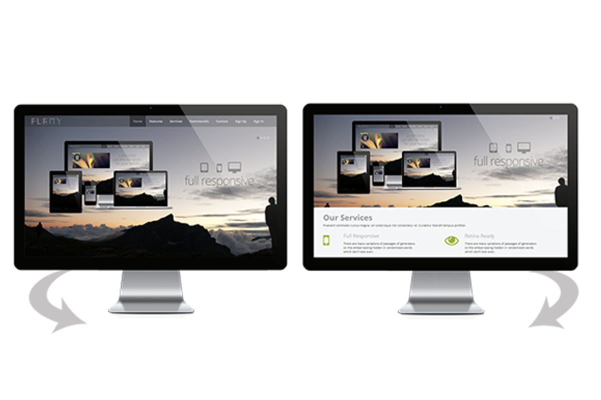 Purity Wordpress Responsive Theme, a WordPress Template by uExel Web Design Shop (Photo 3 of 5)