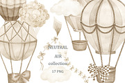Neutral Air Collection, an Object Illustration by Natikka Art (Thumbnail 1 of 3)