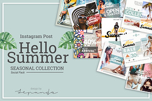 HELLO SUMMER_instagram post