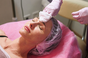 Skin cleansing detox procedure female mask face, a Person Photo by Photo Drive Studio