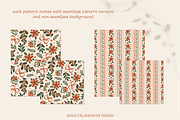 Traditional Christmas patterns, a Pattern Graphic by Cozy pattern shop (Thumbnail 9 of 13)