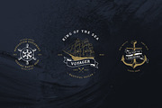 Vintage Badges vol 2, a Branding & Logo Template by blauananas (Thumbnail 8 of 9)