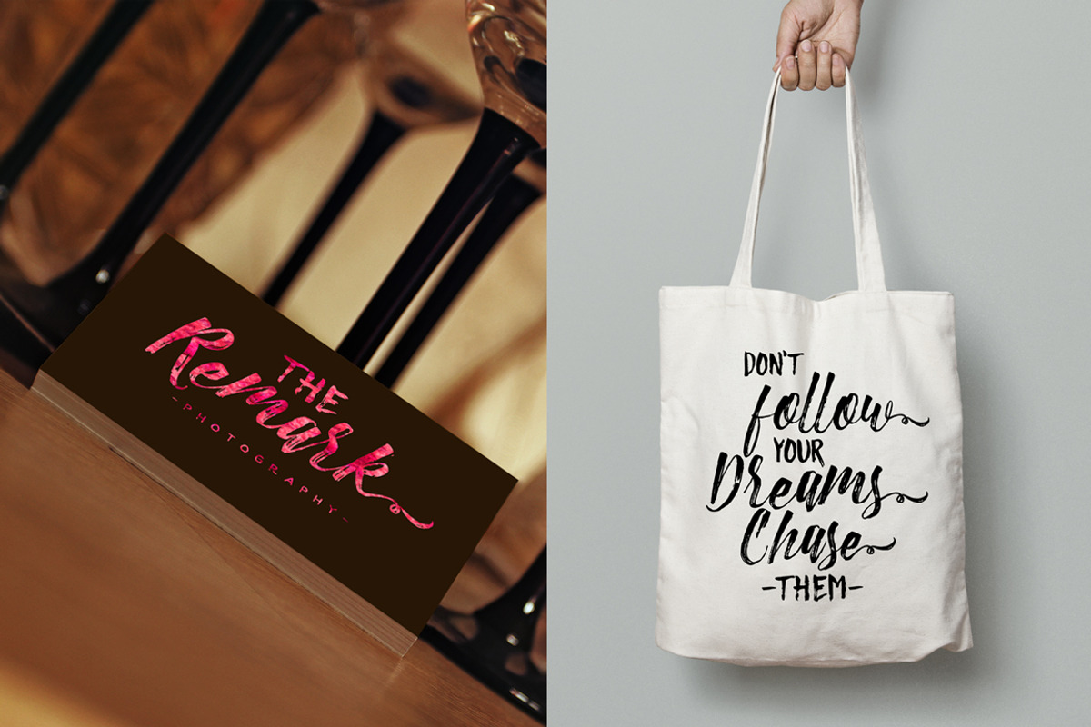 Christmas Beauty + Swashes, a Script Font by Hart Foundry™ (Photo 4 of 7)