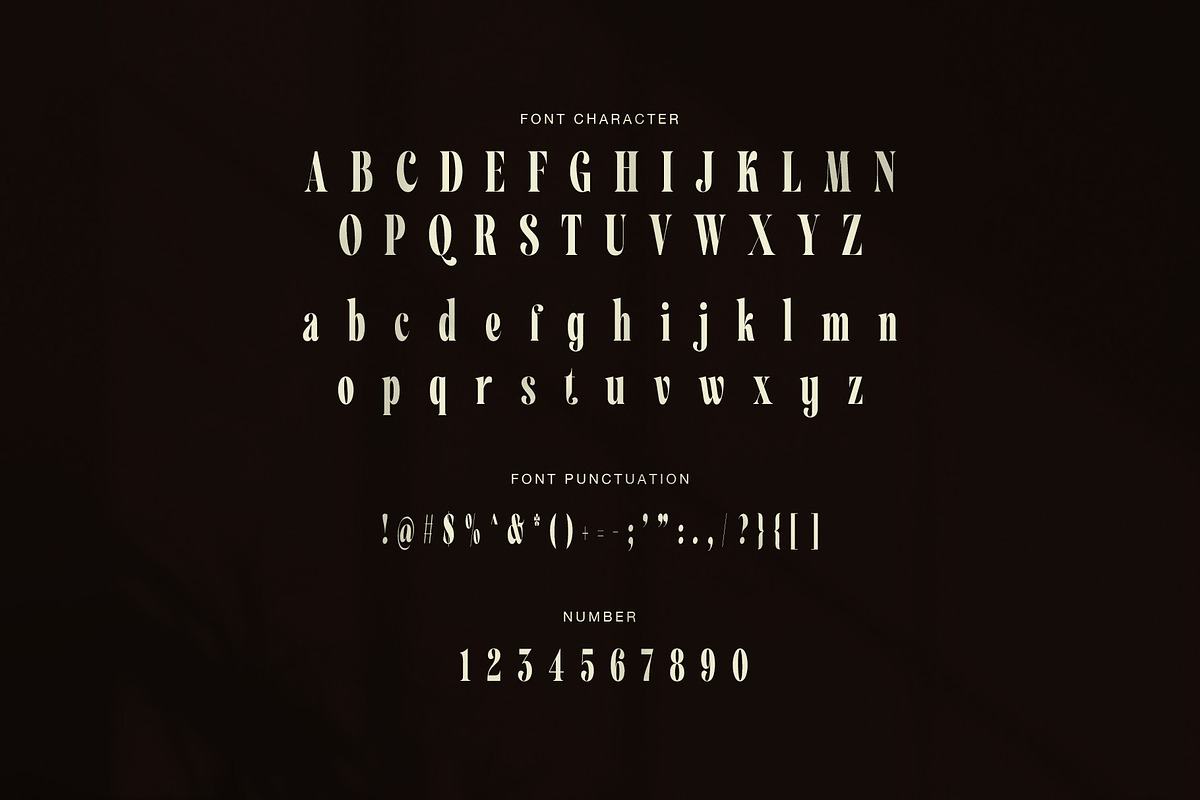 Maverick Luxury Serif Font, a Serif Font by Perfectype (Photo 7 of 8)