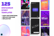 125 Modern Instagram Story Template, a Social Media Template by Kay Designs (Thumbnail 4 of 4)