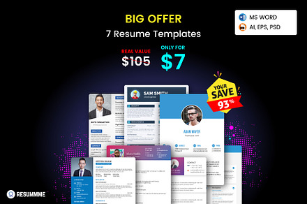 Resume bundle offer
