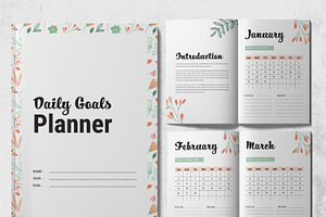 Monthly Planner Notebook Template